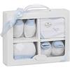 Interbaby Set Regalo 4 Pezzi Per Neonati In Blu - 300 g