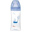 Dodie, Biberon Anticolica Sensation+ Mer, dai 6 mesi, Tettarella Piatta, Flusso Medio grande, Blu, 330 ml, 1 Pezzo