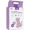 AqpetFriends Lettiera CattyGreen Sabbia per Gatti alla Soia Naturale di origine Vegetale profumazione Lavanda