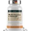 EXVital Compresse Multivitaminiche - 400 compresse vegane, 27 vitamine e minerali, con complesso di vitamine B, vitamina D, magnesio, potassio e altro, senza magnesio stearato, testate in laboratorio