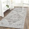 Famibay Tappeto passatoia per corridoio, 60 x 120 cm, lavabile, morbido, antiscivolo, beige, vintage, bohémien, per camera da letto, ufficio, ingresso