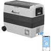 Alpicool T60 60 litri Frigoriferi per Auto Frigo Frigorifero Elettrico Congelatore Portatile per Auto/RV Camion Barca Campeggio 12/24V DC