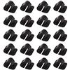 Be In Your Mind 20 Pz Auto Cofano Isolamento Pad Titolare Clip Auto Cappuccio Plastica Fibbia Fissaggio Fermo 1251866 1H5863849A01C Nero Adatto 15mm Foro