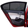 PHYLES Tendine Parasole Auto Bambini, Protegge il Bambino, Animali Domestici Contra Raggi UV, Adatto per la Maggior Parte Delle Auto, 2Pcs Parasole Auto (L)