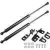 QUARKZMAN 2 Pz Supporti Sollevamento Cofano Anteriore Ammortizzatori a Gas per Mazda MX-5 ND MX5 Miata Roadster 2015-2023 Nero