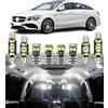 BMT xms Kit di Luci LED per Interni per Mercedes Benz CLA-Class C117 2013-2018, Lampadine LED per Interni Auto e Camion 6000K Bianco Luminoso