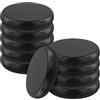 SINJEUN Set di 10 Pietre Calde in Basalto Naturale, 8 cm, per Massaggio Viso, Schiena, Gambe e Corpo, Spa e Benessere