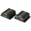 Techly 100709 Amplificatore Extender HDMI Full HD 3D Poe su Cavo Cat.6/6A/7 40m con EDID ed IR Nero