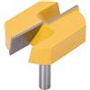 Walfront Punte Fresa Legno, Punte per Router et di Frese 8x57 mm CNC Spoilboard Pialla per Fresatura del Legno Punte per Spigoli e Scanalature