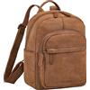 STILORD Dolores Zaino Donna Pelle Piccolo 13 Pollici - Zainetto Elegante Vera Pelle Vintage Daypack Zaino Antifurto Cuoio Autentico per Viaggio e Quotidiano Colore:tan marrone - scuro