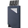 VULKIT Pop-up Porta Carte Portafoglio RFID Blocking Sottile Custodia Porta Carte di Credito in Alluminio con Tasca per Soldi Aziendali per Carte di Credito Banconote e Monete