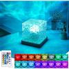 RIRIDAMAI Lampada oceanica 16 colori USB onde d'acqua luce polare ricaricabile proiettore cielo stellato per bambini adulti camera decorazione