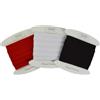 designers-factory Set di nastro sbieco in cotone - Colori: nero, rosso e bianco - Facile da cucire e ideale per abbellire le vostre creazioni (Set di 3 sbiechi (5 metri ciascuno), Set E)