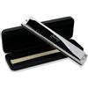 ffalstaff FHR-24 Armonica Tremolo 24 Voci in Do (C) - 24 Fori, Piastre in Rame e Ance in Bronzo Fosforoso, Coperture in Metallo, Custodia Rigida Inclusa