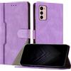 JayModCase Custodia per Motorola Moto G42,Flip Custodia Portafoglio Caso Libro con Magnetica | porta carte di credito | Supporto Stand - Viola