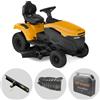 Stiga Tornado 5108e - Kit Trattorino tagliaerba con 1 modulo batteria ePower Pro da 56V/40Ah - Scarico laterale e mulching