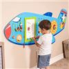 VIGA Toys 50673 - Gioco da parete a forma di aereo