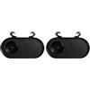 Lafuma Mobilier Mobile Portabicchieri per Poltrona Relax Mobile in plastica Riciclata al 100%, Nero, LFM5255_0247