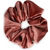 SXQLYH Elastico per capelli Scrunchie in velluto, grande elastico per capelli spesso e morbido in velluto, scrunchies per coda di cavallo invernale per donne con capelli spessi e lunghi (corallo)