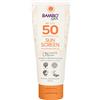 Bambo Nature Sollotion SPF 50 - Protezione solare naturale per tutta la famiglia, senza profumo, senza coloranti, Reef Safe, dermatologicamente testato, impermeabile - 100 ml