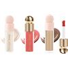 Newvenper Prodotto liquido per contouring + blush + illuminante viso, con pennello, a lunga tenuta, leggero, a prova di sbavature