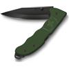 Victorinox Coltellino Svizzero Hunter Evoke BSH Alox, Multiuso, Outdoor, 4 Funzioni incl. Lama da 10 cm e Perno per Pollice, Verde Oliva