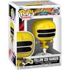 Funko POP! Television: Power Rangers - Yellow Zeo Ranger - Figura in vinile da collezione - Idea regalo - Prodotto ufficiale - Giocattoli per bambini e adulti - Modello di figura per collezionisti