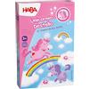 HABA 2012230005 - Unicorno Lampeggiante Il Tesoro delle Nuvole, Gioco per Bambini da Tavolo di accumulo. Più 3 anni