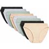 DIM Mutandine Set di Mutandine Les Pockets Ecodim x8 Donna