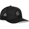 HAKA BOS Hat - Boston Trucker Hat Baseball cap Snapback Golf Hat (Nero)