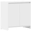 vidaXL Armadio da Bagno Dispensa Scaffalatura Armadietto Mobiletto Arredo Pensile Mobile Scaffale Arredamento Madia Bianco Truciolato