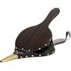 Relaxdays Soffietto, soffiatore d'Aria per Camino e Barbecue, Lunghezza: 40 cm, Design Rustico, Manuale, MDF, Marrone
