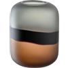 LEONARDO HOME Vaso Corso Sabbia - 1 pezzo - Vaso per fiori in tonalità naturali - Diametro 10,8 cm - Aspetto elegante per mazzi di fiori creativi - Design senza tempo - Altezza 25 cm - Multicolore