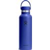 Hydro Flask - Standard Flex Cap 621 ml (21 oz) Bottle - Acciaio Inox, Ermetico, Compatibile con Portabicchieri - Isolato Freddo 24 Ore & Caldo 12 Ore - Capri Blue