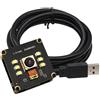 Svpro Modulo fotocamera USB da 48 MP, con luce, USB, webcam per la visione notturna, per computer, macchina fotografica industriale, 8000 x 6000 pixel, per Linux Anroid Board Jetson Nano