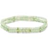 Bling Jewelry Mini Dainty Tiny Petite Seed Caviar Bead Impilare Rotondo Sfaccettato Genuine Pietra Preziosa Naturale Verde Chiaro Palla Di Giada Birmana Impilabile Filo Stretch Bracciale Per Donne Adolescente