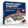 Home Kids World Costruzioni Magnetiche - Set Aggiuntivo Tema Roccia e Miniera - 20 Blocchi Magnetici, Testati in Laboratorio, Design Flessibile per Bambini