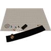 ENHANCE Tappetino RPG a Griglia - Mappa DnD da Tavolo (60.96 x 91.44cm) Tappetino Dry Erase per Giochi di Ruolo, set Completo per Master, Battle mat Cancellabile con Custodia e di Pennarelli (Calcolo)