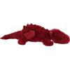 Apricot Lamb Peluche a forma di drago sdraiato per bambini, grande e morbido peluche per bambine e ragazzi, morbido drago sdraiato, rosso, 50 cm
