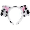 WLLHYF Fascia per orecchie di cane, dalmata, copricapo per animali, costume di Natale, per cosplay, Halloween, feste, copricapo per cuccioli, per donne e ragazze (stile 1)