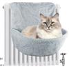 bssmmai Letto riscaldabile per gatti, 45,5 x 39 x 25,5 cm, per gatti e gatti, ideale per tutti i radiatori da appendere al bordo del letto