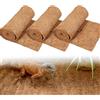 YMTWSRY 3 tappetini in canapa per roditori, tappeti roditori, conigli, 100% trucioli di fibra di cocco, tappetino in fibra di cocco biodegradabile, per conigli, criceti (100 x 30 cm)