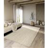 Villeroy & Boch Tappeto di iuta Rosalie naturale per soggiorno, 100% juta, tessuto a mano ed ecologico, in iuta per soggiorno, camera da letto, sala da pranzo, bianco naturale, 120 x 170 cm