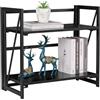 ARANAZ S.L. MANUFACTURAS DE LA MADERA Scaffale metallico in colore nero 60 x 30 x 55 cm
