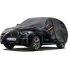 Kayme Telo Copriauto da Esterno, Copertura Impermeabile Anti UV Vento Antipolvere a 7 Strati con Cerniera e Felpato, Compatibile Con Cayenne, GLE, BMW X5, Grand Cherokee, Audi Q7 (SUV:da 485 a 510cm)