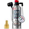 CARFIX Hobby Sostituzione del Gas refrigerante R1234yf, sigillante per impianti di climatizzazione R1234yf - 1 Confezione 5 in 1 r1234yf con Tubo Integrato, manometro e Adattatore, 235 g