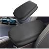 GAFAT Compatibile con Alfa Romeo Junior 2025 2026 Copertura Bracciolo Console Centrale, Romeo Junior Ibrida Hybrid Bracciolo Protezione PU Microfibra Pelle Imbottitura, Romeo Junior Accessori