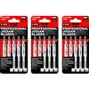 TopsTools 15 lame per seghetto alternativo TopsTools T101BR a taglio inverso compatibili con Bosch Dewalt Makita Milwaukee e molti altri