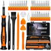 JOREST 40Pcs Set Cacciaviti Precisione, Kit Professionali con Torx T1 T2 T3 T4 T5, TR6 T7 T8 T9 T10 T15, Triwing Y00, Stella P2/5, -1.0/2.0, etc, per Switch, PS4, Xbox, PC, Laptop, Occhiali, Orologio