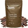 BAM Preparato per Cioccolata - Calda Cioccolata Solubile Cremosa in Polvere, con Dosatore - 220g, 7 Porzioni (Cioccolato classico)